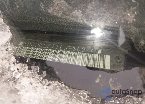 2012 Chevrolet Silverado 1500 Lt z USA, uszkodzony, nr VIN 3GCPKSE71CG230074